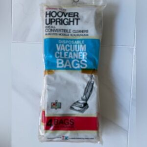 Vintage for HOOVER Upright For All Convertible Cleaners Disposable Bags 12 Bags